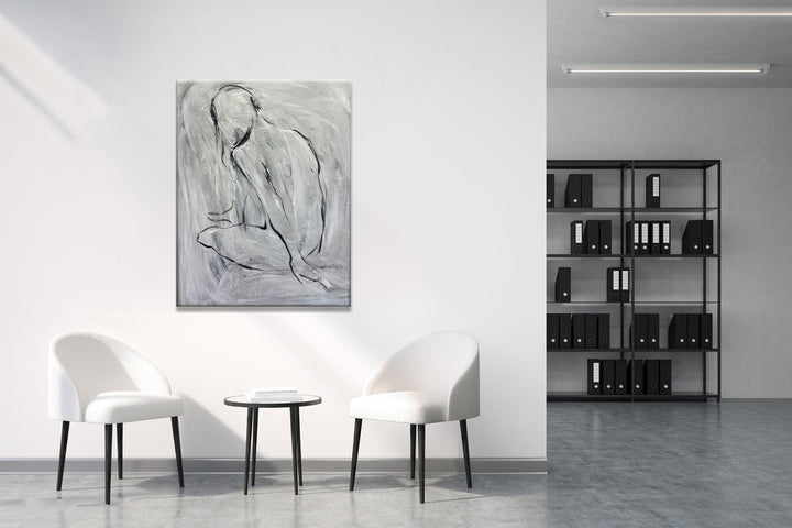 CONTEMPLATIVE SILENSE 43.3"x29.5"