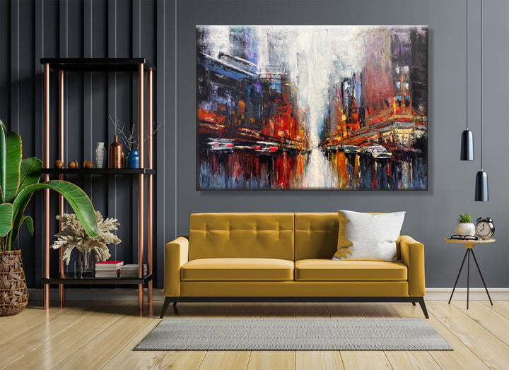 VIBRANT METROPOLIS 36"x54"