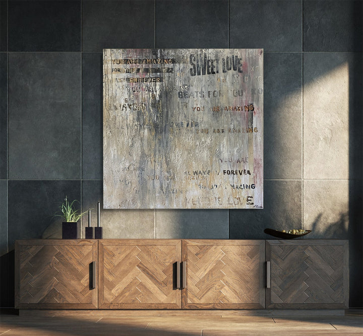 YOU ARE AMAZING FOREVER 32"x32"