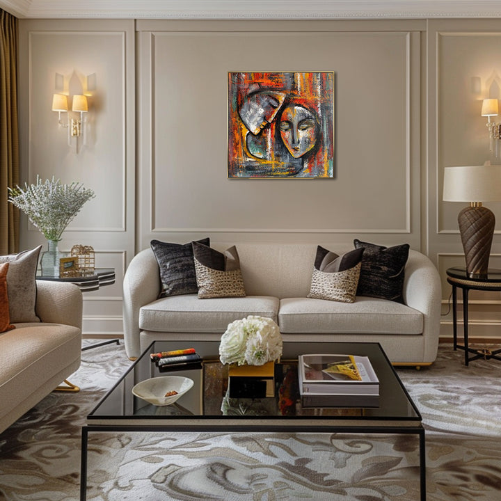 SILENT CONNECTION 26"x26"