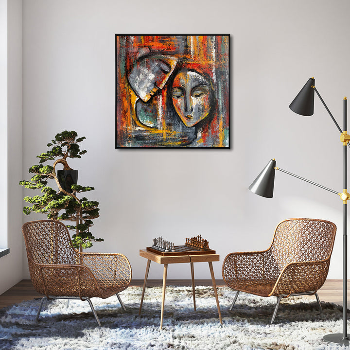 SILENT CONNECTION 26"x26"