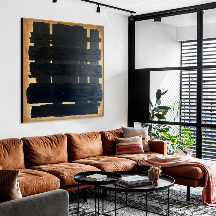 BLACK LATTICE 31"x31"