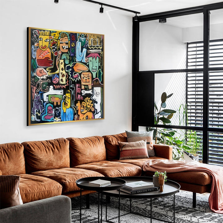 MODERN SOCIETY 50"x50"