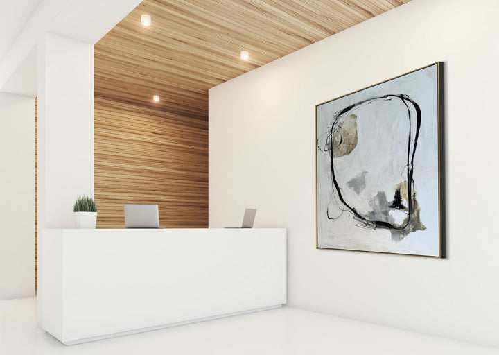 GEOMETRIC WHISPERS 46"x46"