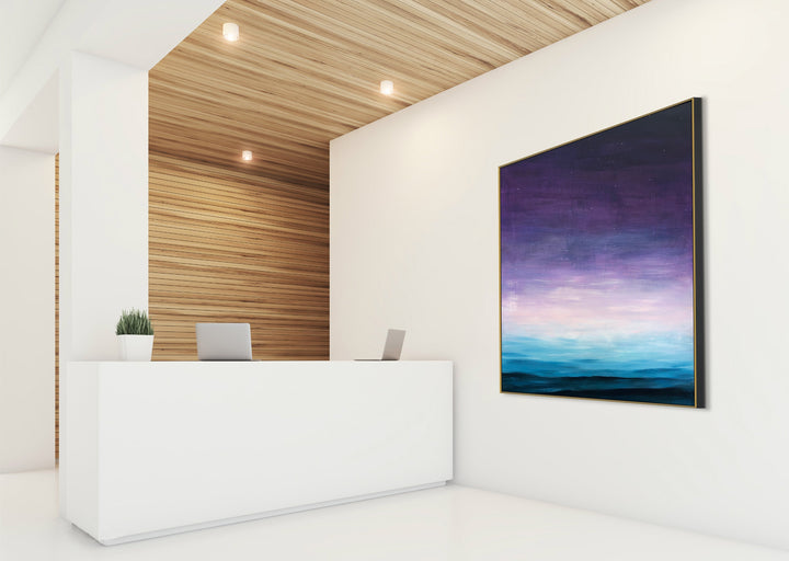 TWILIGHT SKY 40"x40"