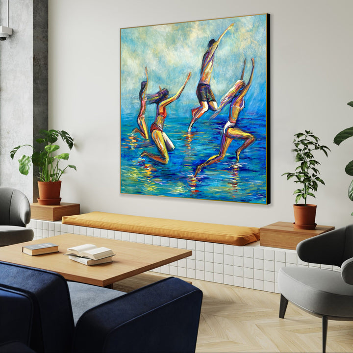 CHASING SUMMER 40"x40"