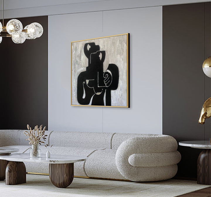 MONOCHROME ENCOUNTER 39.4"x39.4"