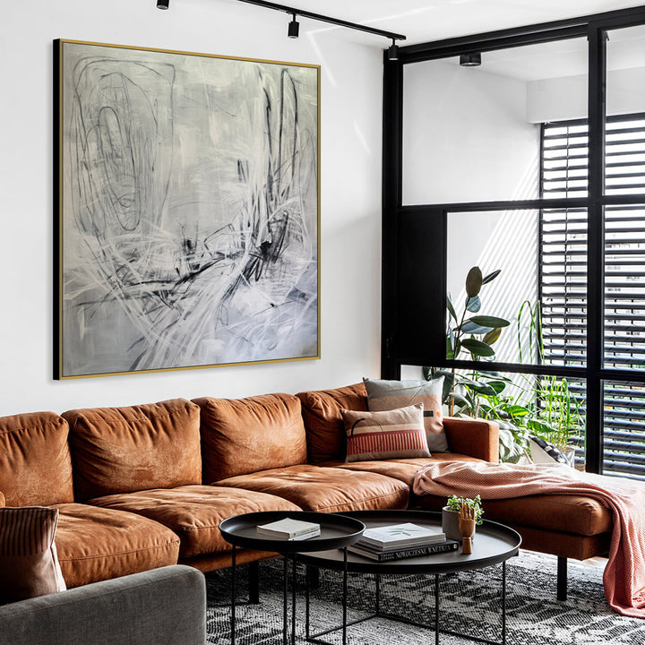 PURE ABSTRACT 72"x72"