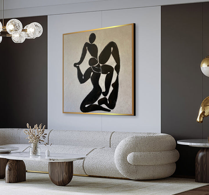 RYTHMIC CONTOURS 46"x46"