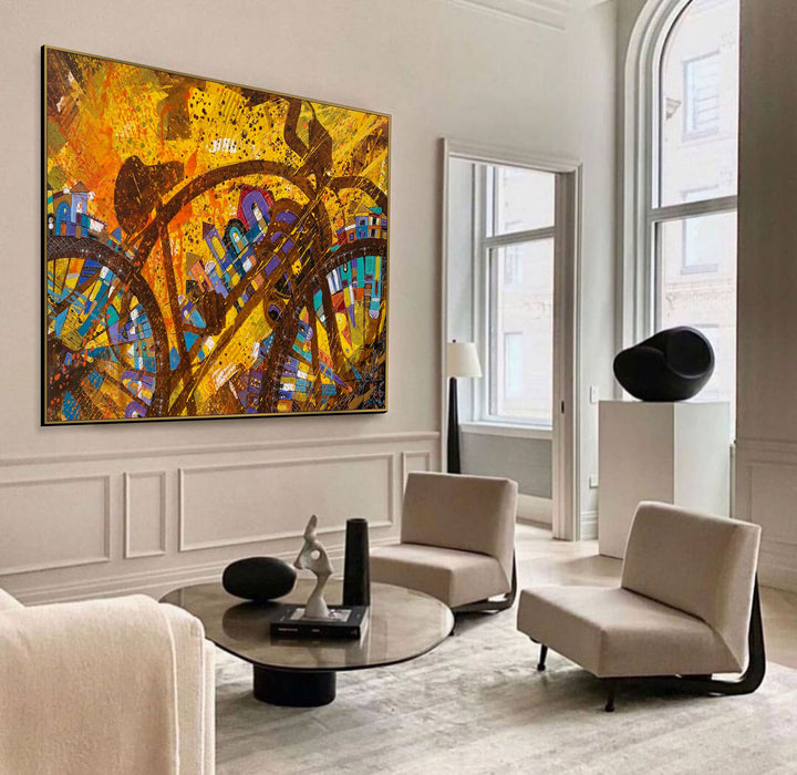 CITY VORTEX 31.5"x39.4"