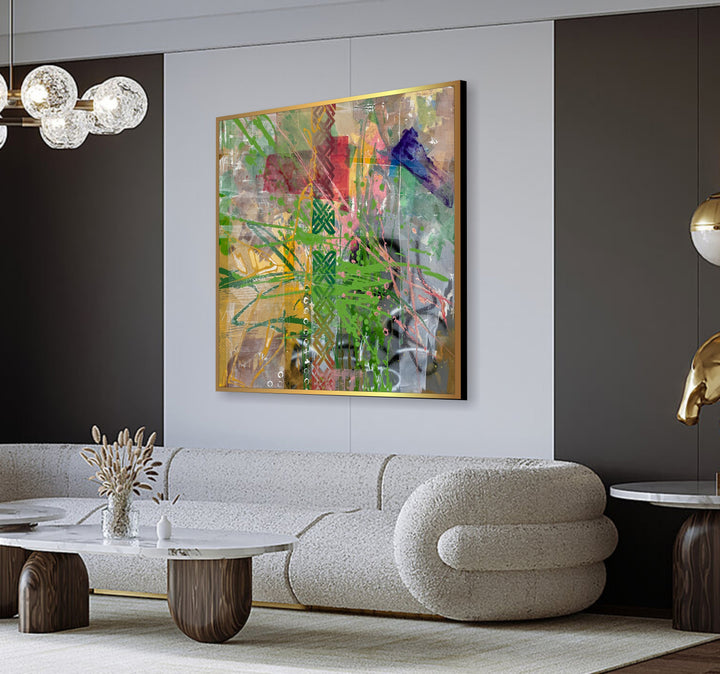 NATURE'S PALIMPSEST 39.4"x39.4"