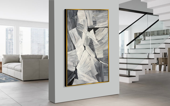 MONOCHROMATIC RIFT 54"x36"