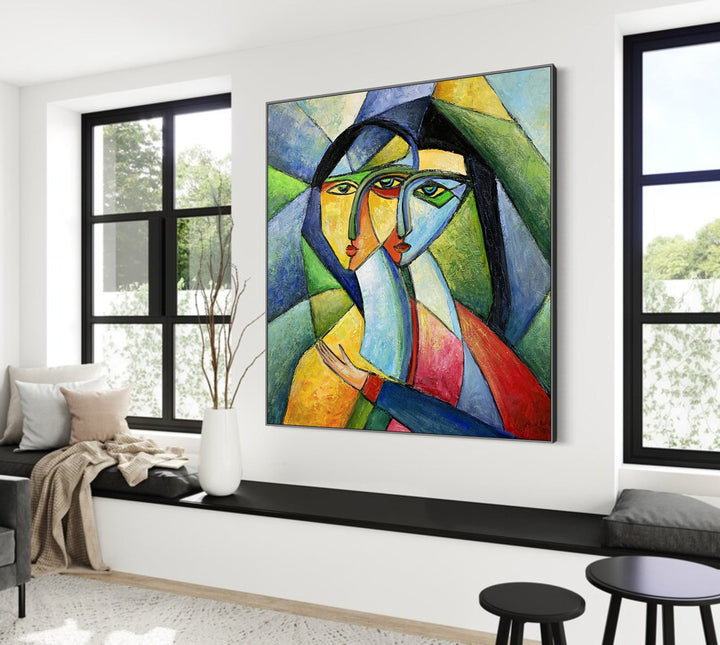 MERGING PERSONALITIES 32"x32"