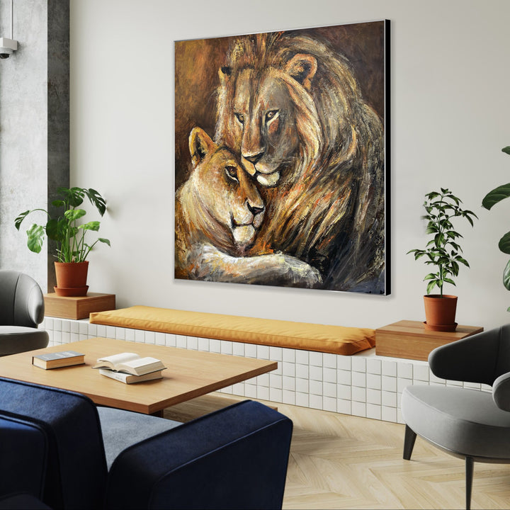 KING & QUEEN 46"x46"