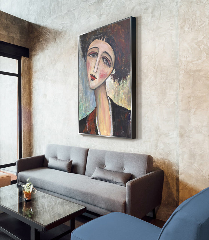 FEMININE GAZE 40"x30"