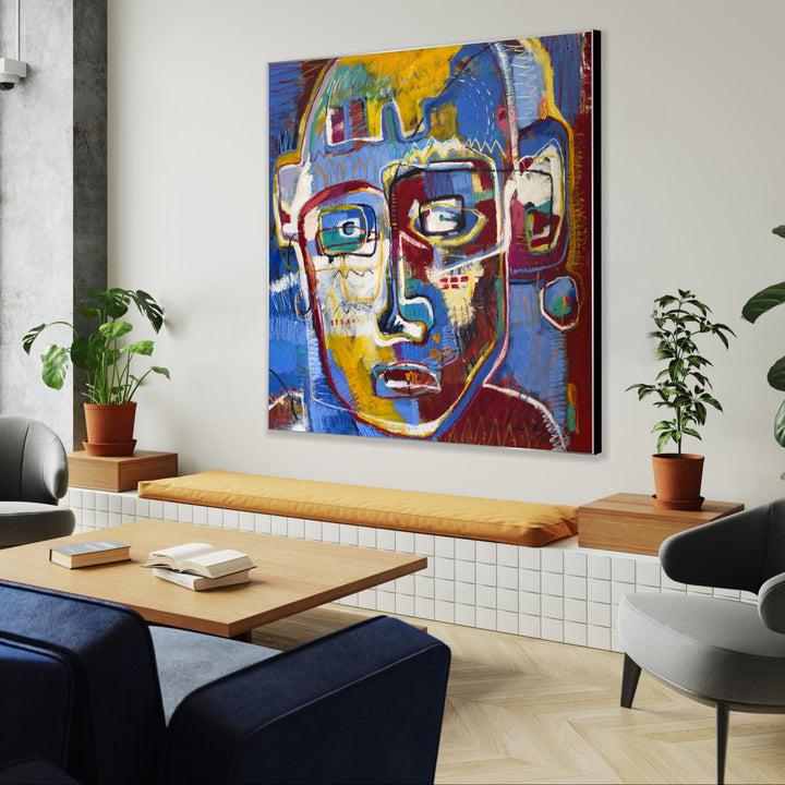 MUTED EXPRESSIONS 32"x32"