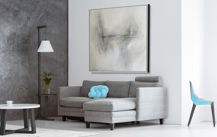 GENTLE ABSTRACTION 60"x60"