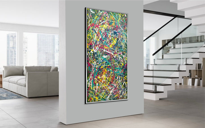 VIBRANT CHAOS 60"x30"