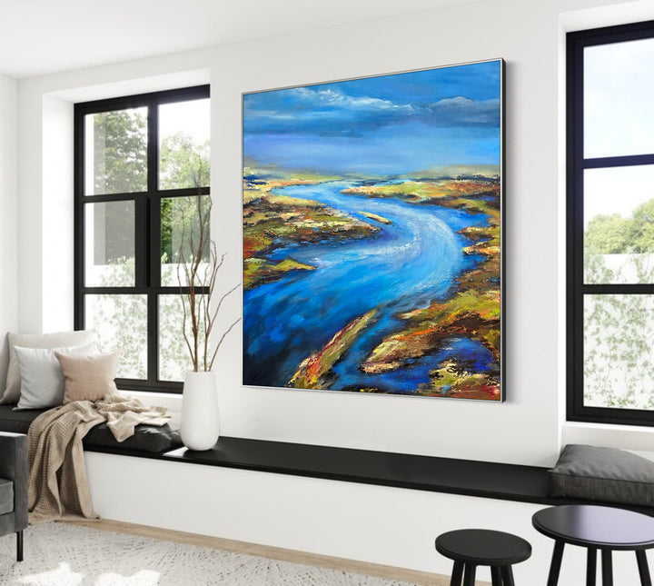ISLAND REVERIE 37"x41"