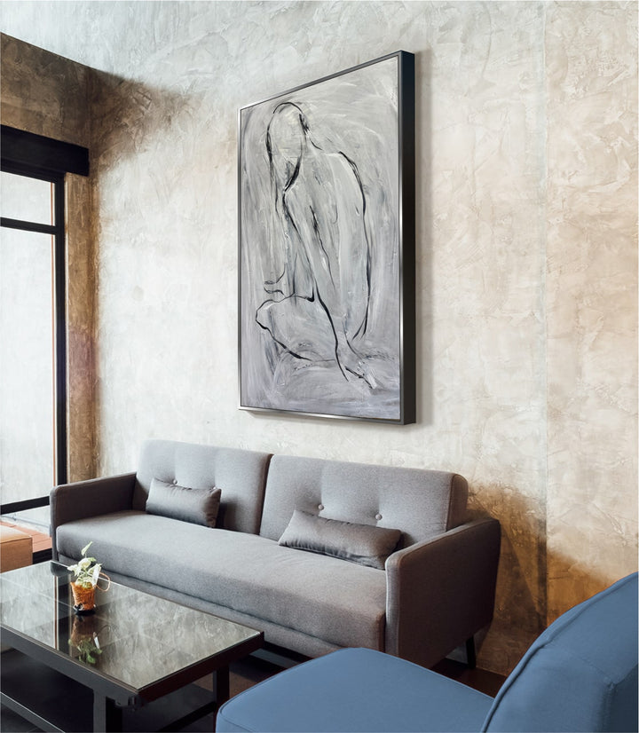 CONTEMPLATIVE SILENSE 43.3"x29.5"