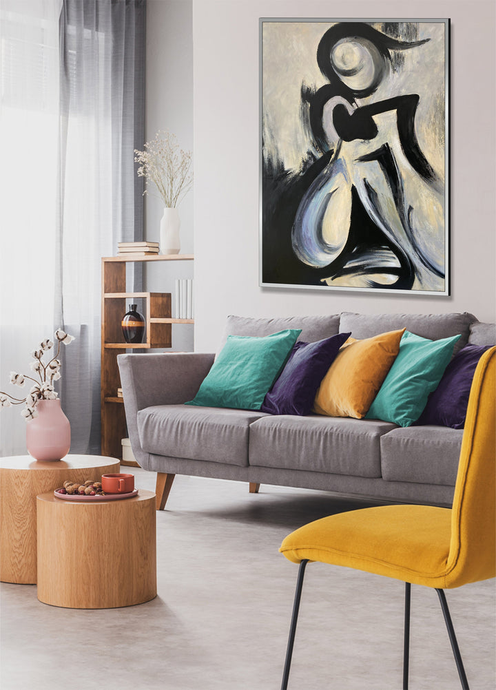 SILHOUETTE IN MOTION 64"x48"