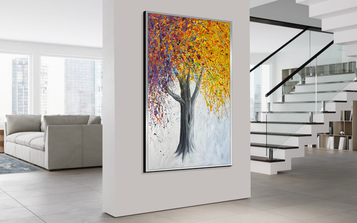 GLEAMING AUTUMN WHIRL 60"x39.4"