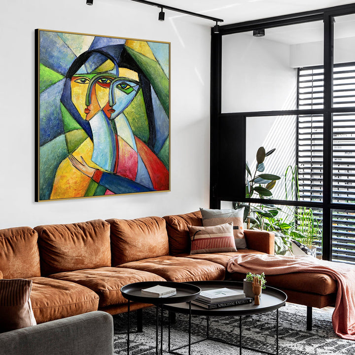 MERGING PERSONALITIES 32"x32"