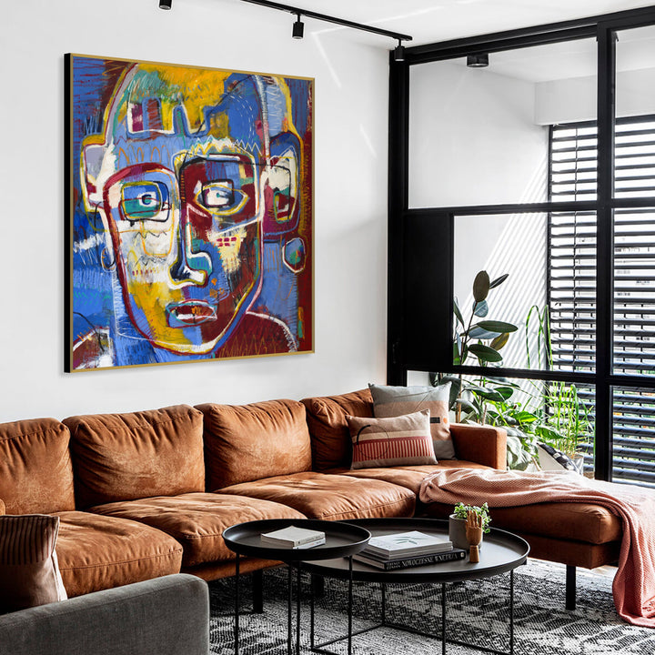 MUTED EXPRESSIONS 32"x32"