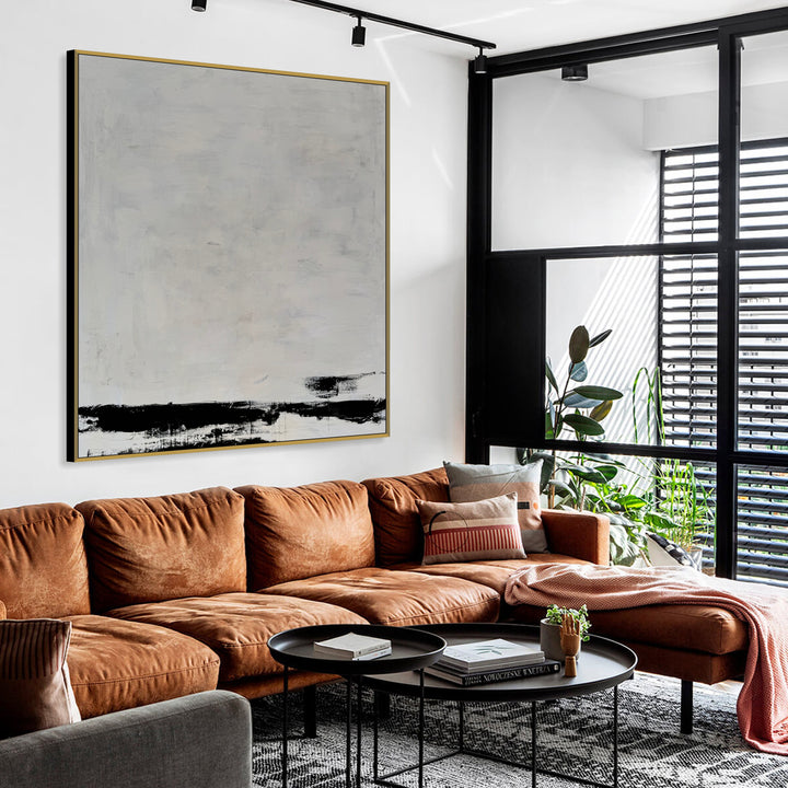 THE CALM LINE 40"x40"