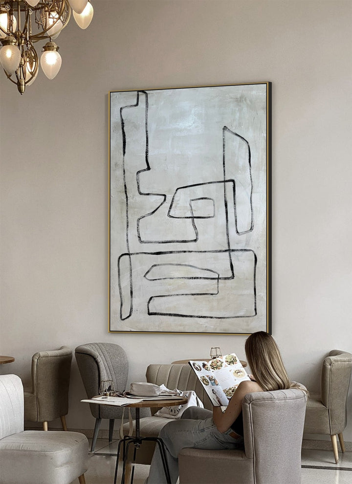 GEOMETRIC PATHWAYS 54"x36"