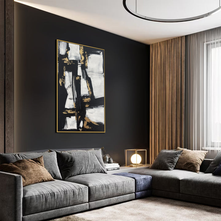 GEOMETRIC GLOW 32"x24"