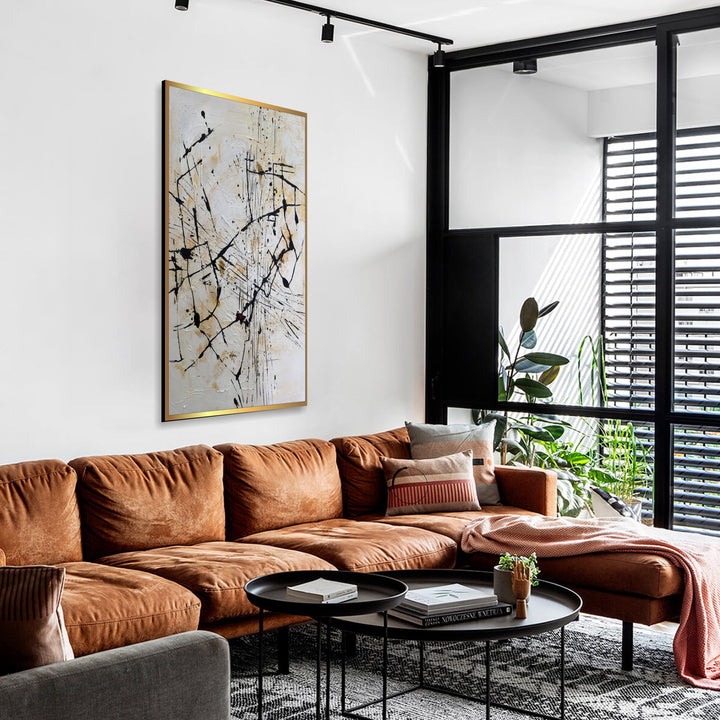 CHAOTIC LINES 31.5"x22.8"