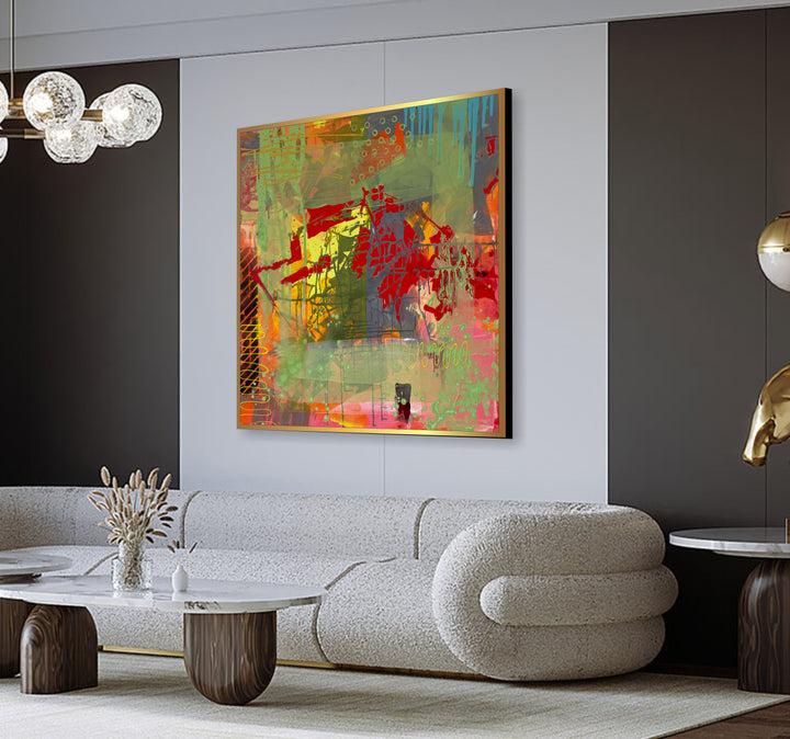 VIBRANT DISARRAY 39.4"x39.4"