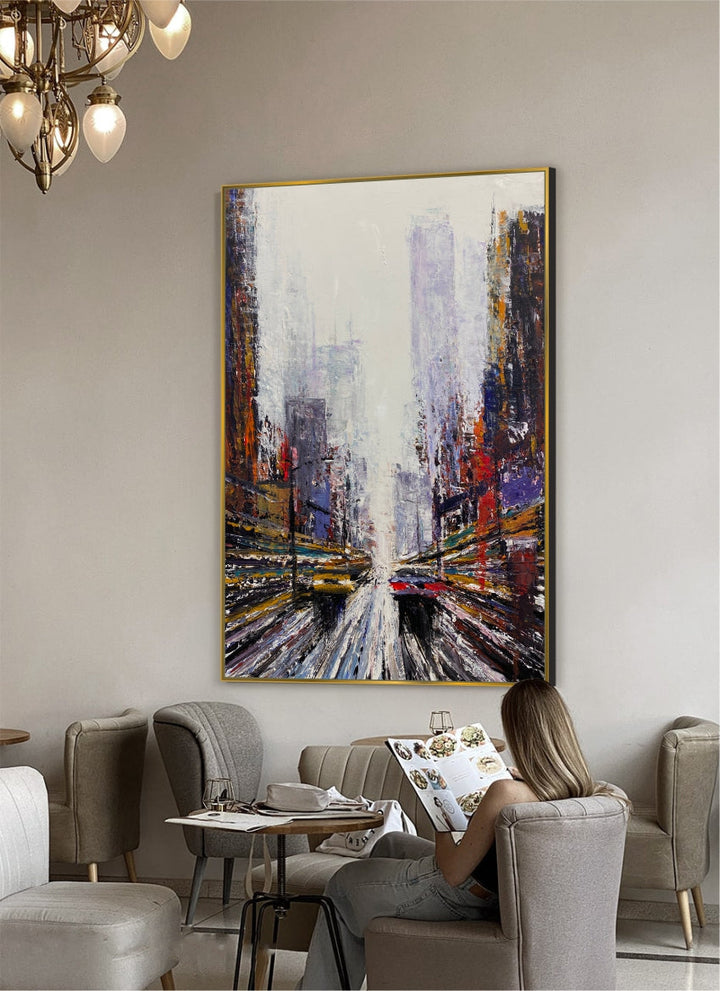 METROPOLITAN RUSH 40"x30"