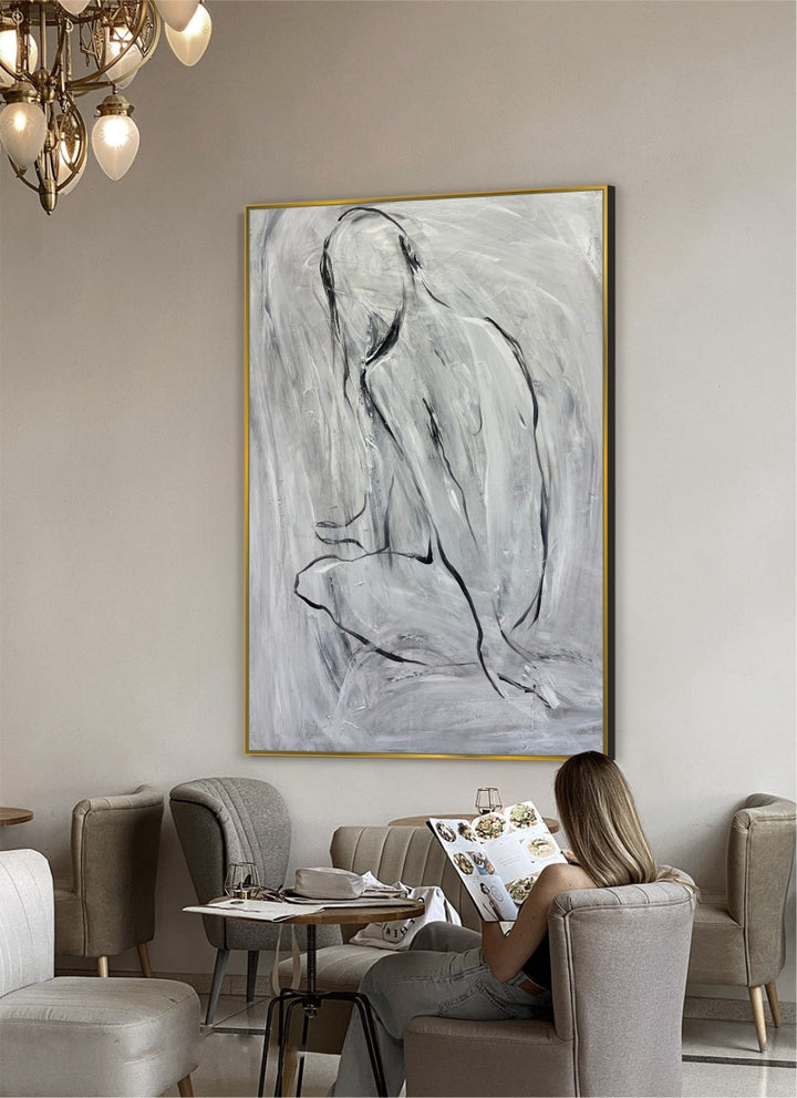 CONTEMPLATIVE SILENSE 43.3"x29.5"