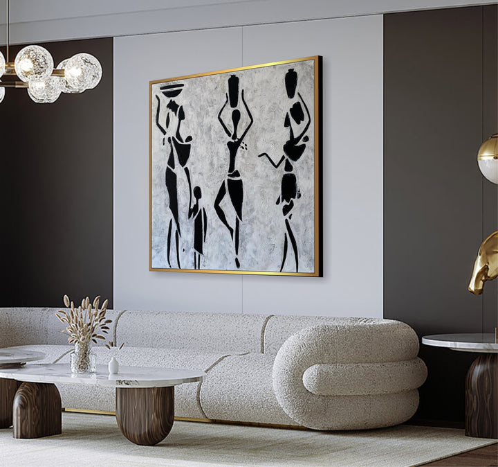 ECHOES OF AFRICA 39.7"x39.7"