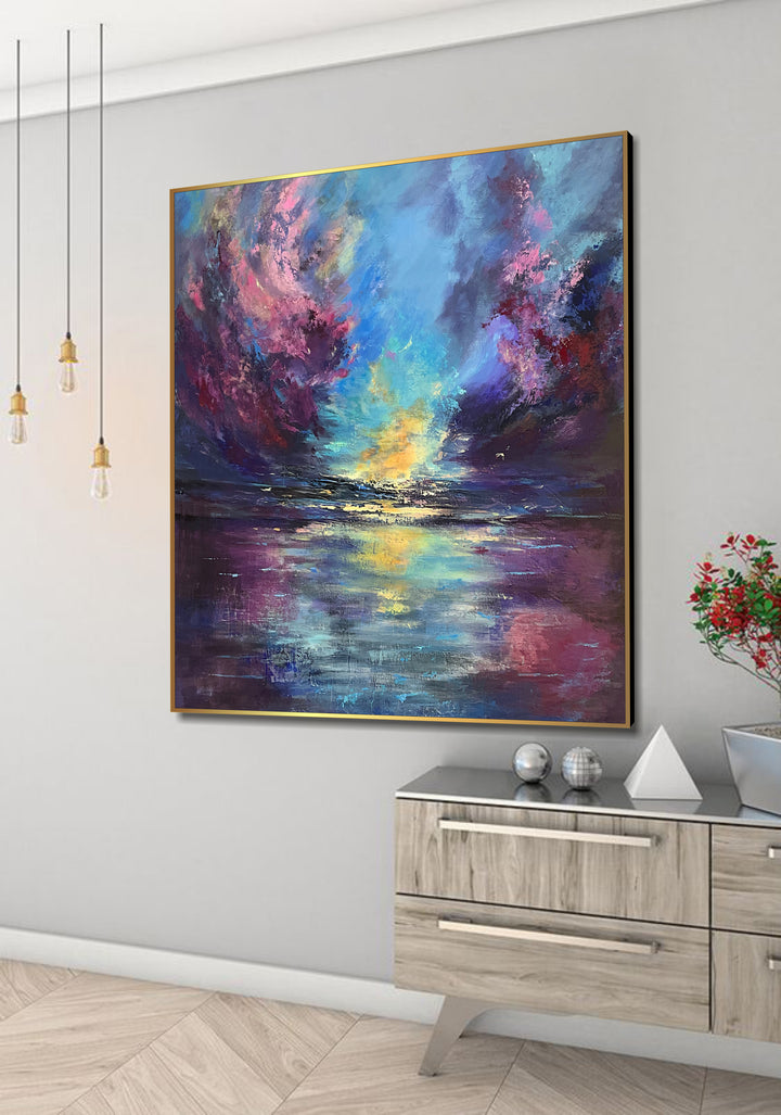 TWILINGHT SYMPHONY 33.4"x33.4"