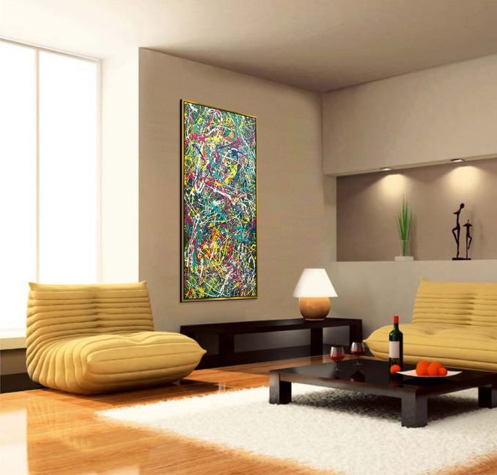 VIBRANT CHAOS 60"x30"