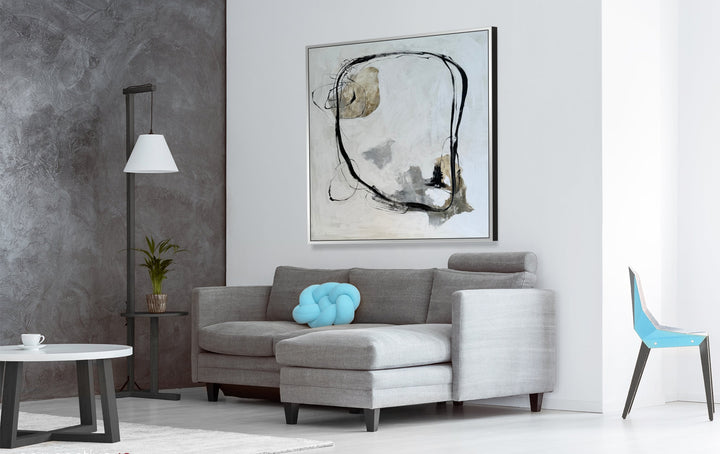 GEOMETRIC WHISPERS 46"x46"