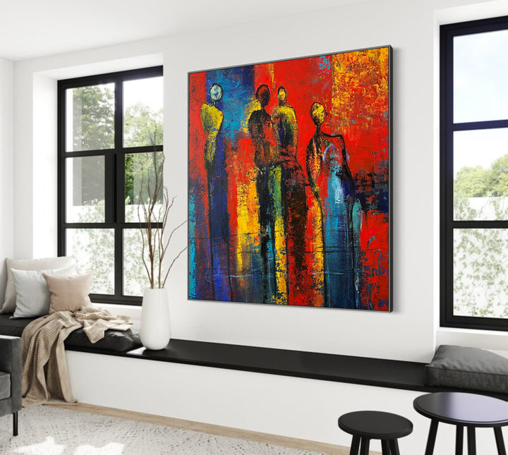 SPECTRUM OF FIGURES 46"x46"