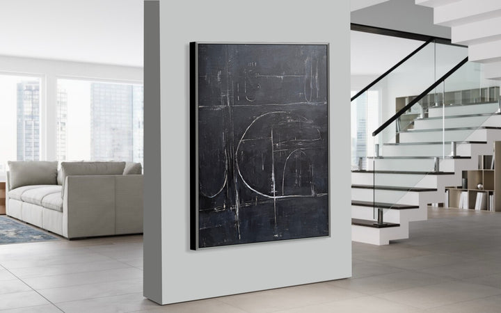 MIDNIGHT GEOMETRY 40"x30"