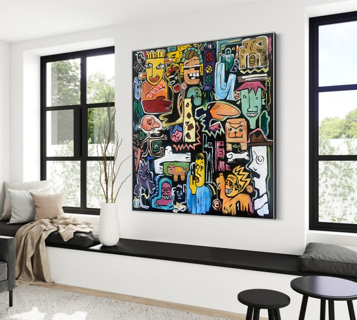 MODERN SOCIETY 50"x50"