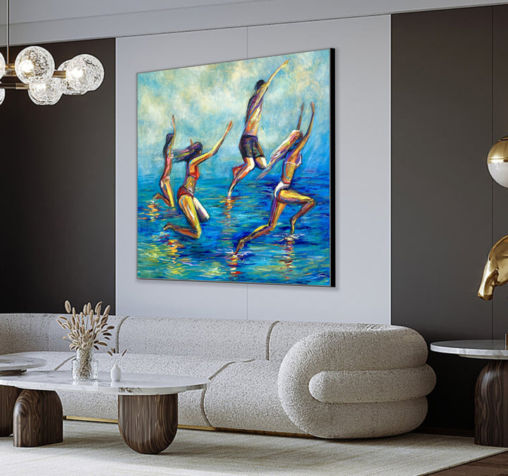 CHASING SUMMER 40"x40"