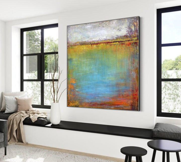 TRANQUIL MIRAGE 32"x32"