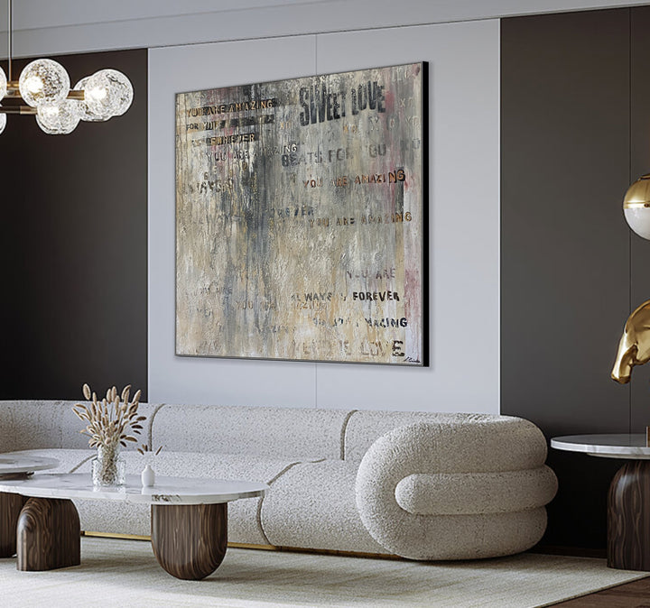 YOU ARE AMAZING FOREVER 32"x32"