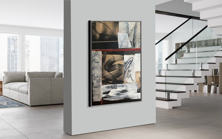 LAYERED GEOMETRY 43"x29.5"