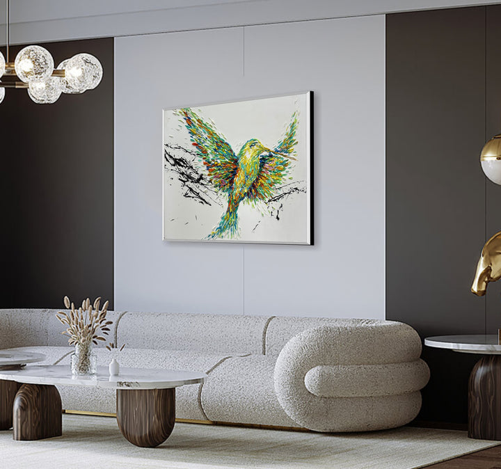 SPRING HUMMINGBIRD 20"x28"