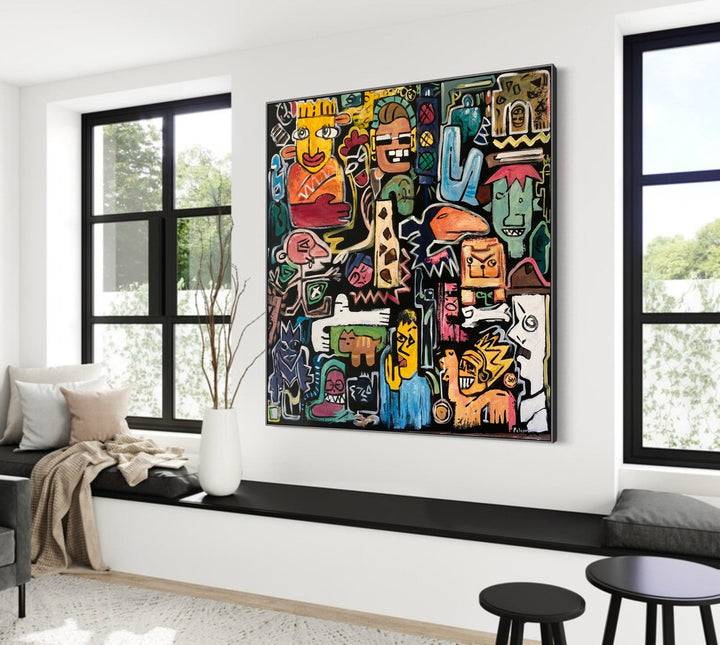 MODERN SOCIETY 60"x60"