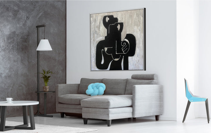 MONOCHROME ENCOUNTER 39.4"x39.4"