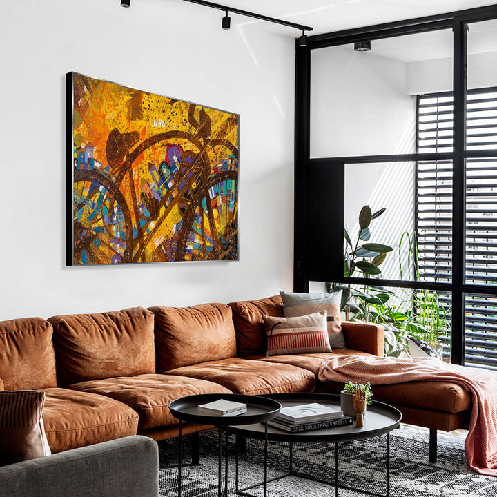 CITY VORTEX 31.5"x39.4"